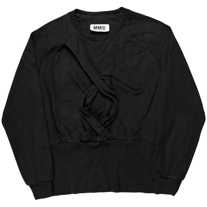 MM6 Maison Martin Margiela Distorted Double Fold Sweater - AW11