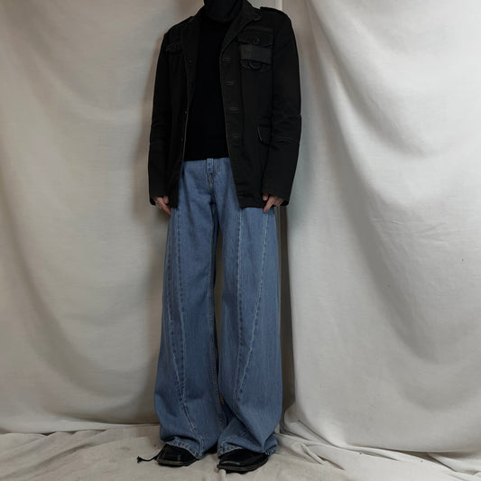 Maison Margiela Wide Patchwork Jeans - SS19