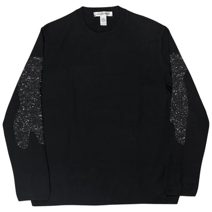 Comme des Garcons Shirt Intarsia Sleeve Sweater - AW19