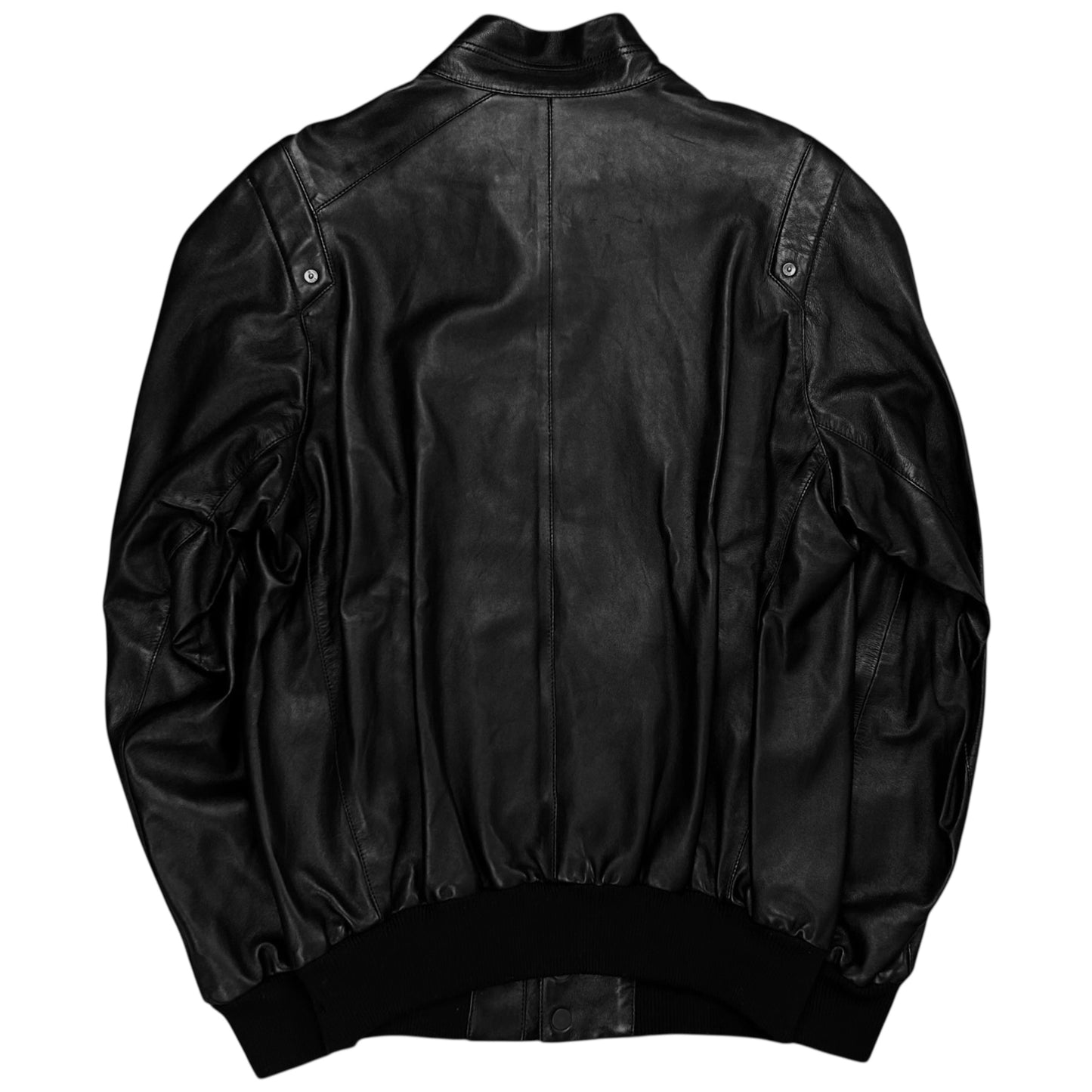 Givenchy Eyelet Stud Leather Bomber Jacket - AW13