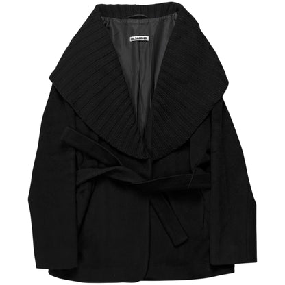 Jil Sander Belted Shawl Collar Jacket - AW02