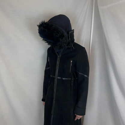 Comme des Garcons Shirt Velcro Faux Fur Hood - AW22