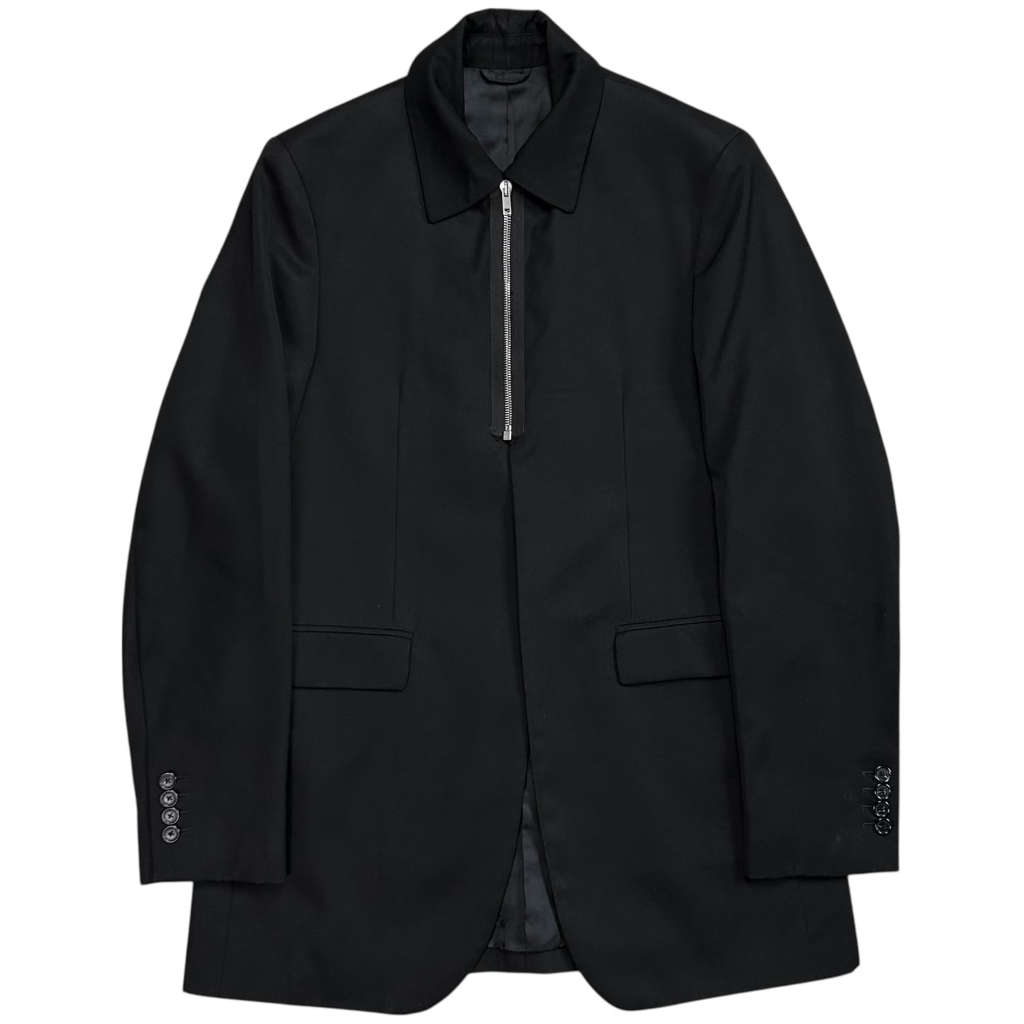 Raf Simons Zip Lapel Blazer - SS16