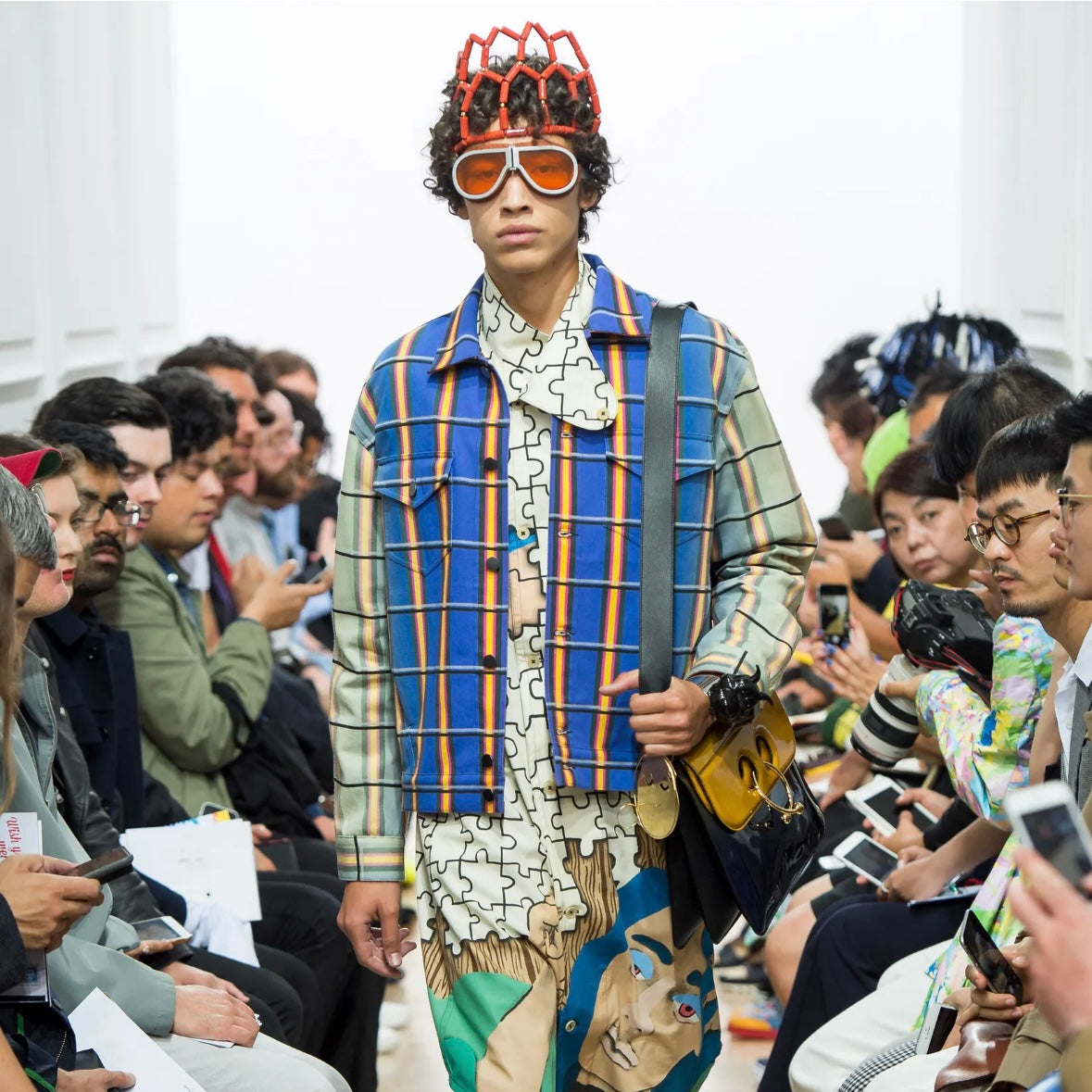 JW Anderson Faded Canvas Trucker Jacket - SS17