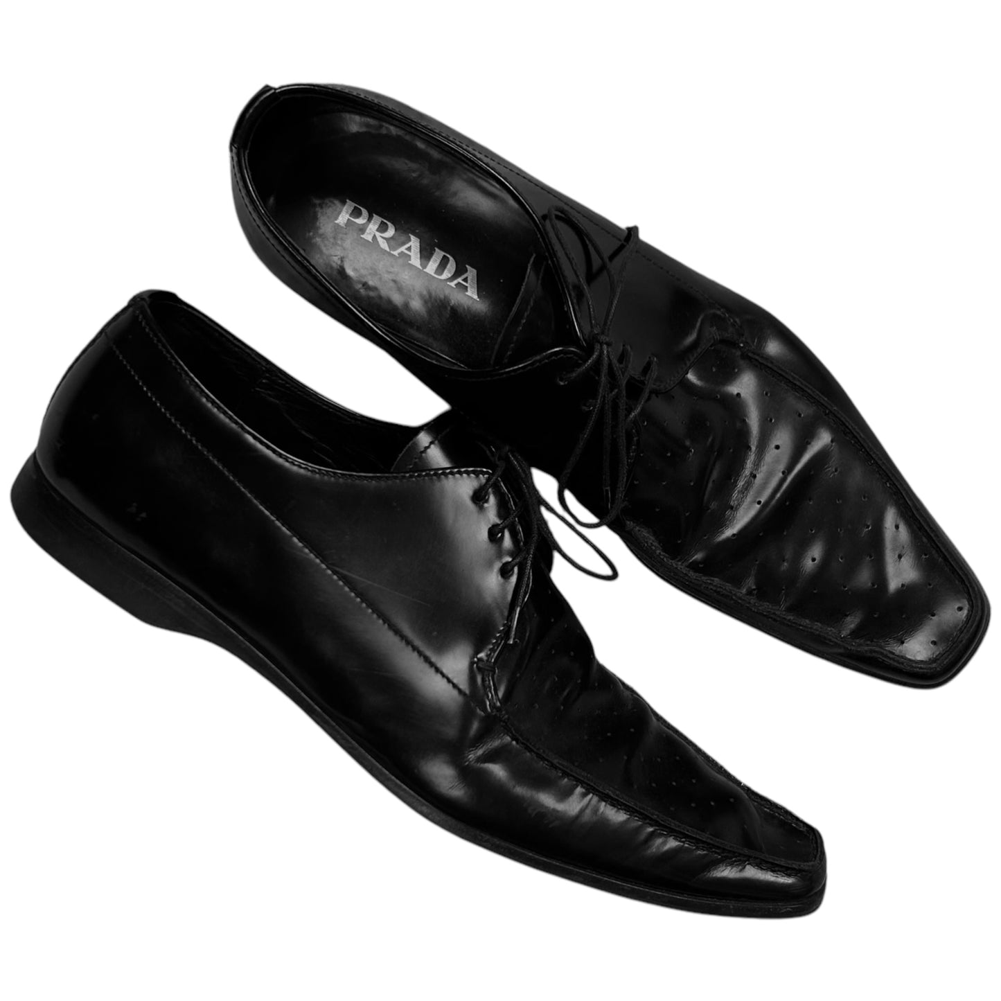 Prada Pin Dot Derbies