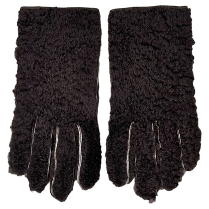 Maison Martin Margiela Lamb Fur Gloves - AW12