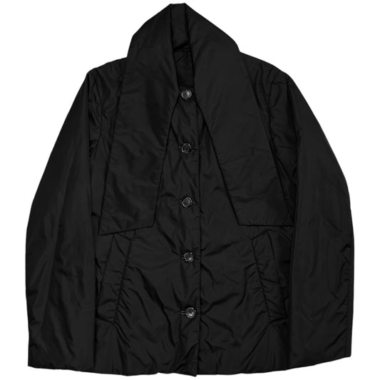 Prada Collar Scarfed Jacket