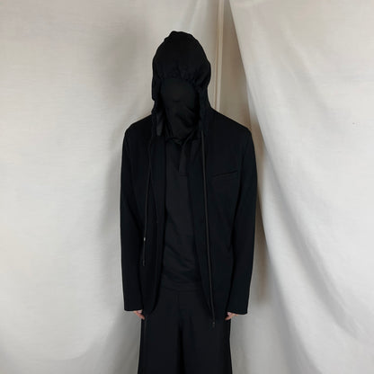 Dirk Bikkembergs Hooded Rayon Blazer