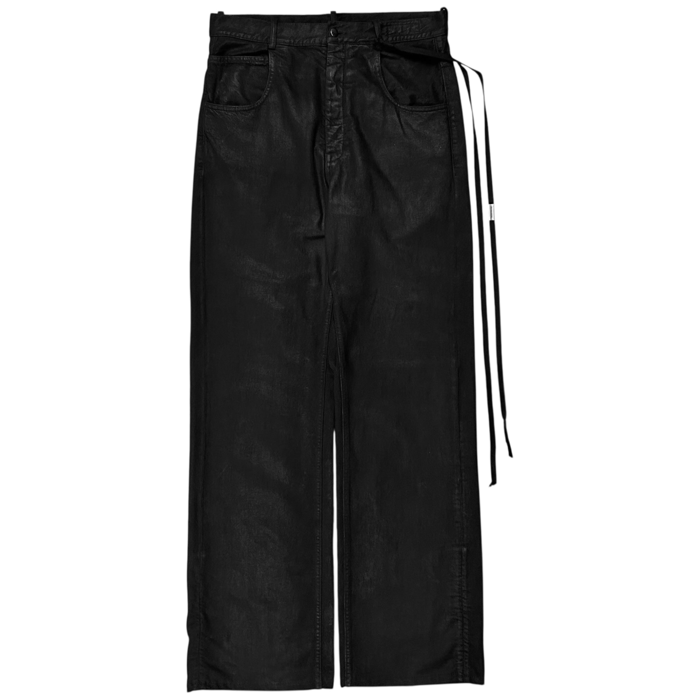 Ann Demeulemeester Waxed Ronald Jeans - SS23 – Vertical Rags