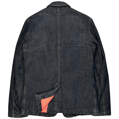 RAF by Raf Simons Padded Cargo Denim Blazer