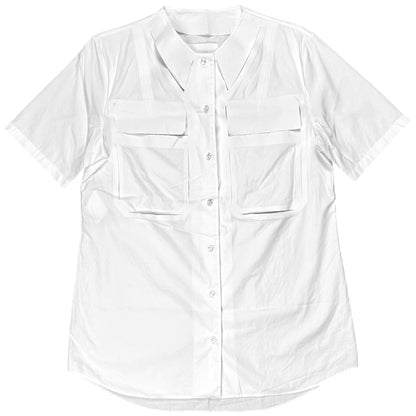 Maison Margiela Cut Out Short Sleeve Shirt - SS19