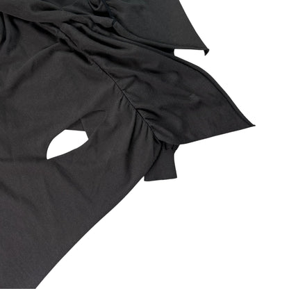 Dries Van Noten Layered Wrap Around Drape Sweater