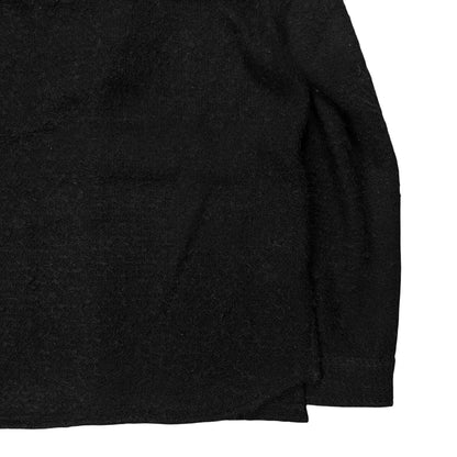 Ann Demeulemeester Lapel Strap Boiled Alpaca Wool Blazer - AW11