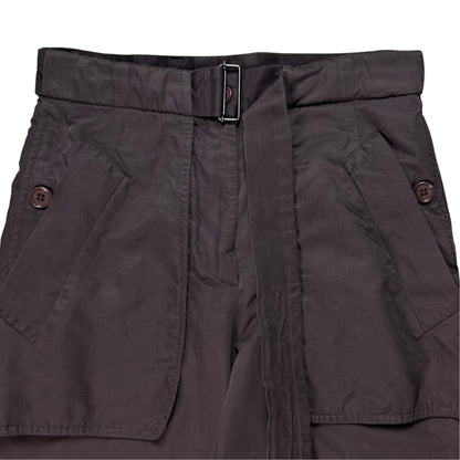 Dries Van Noten Belted Front Flap Trousers - AW19