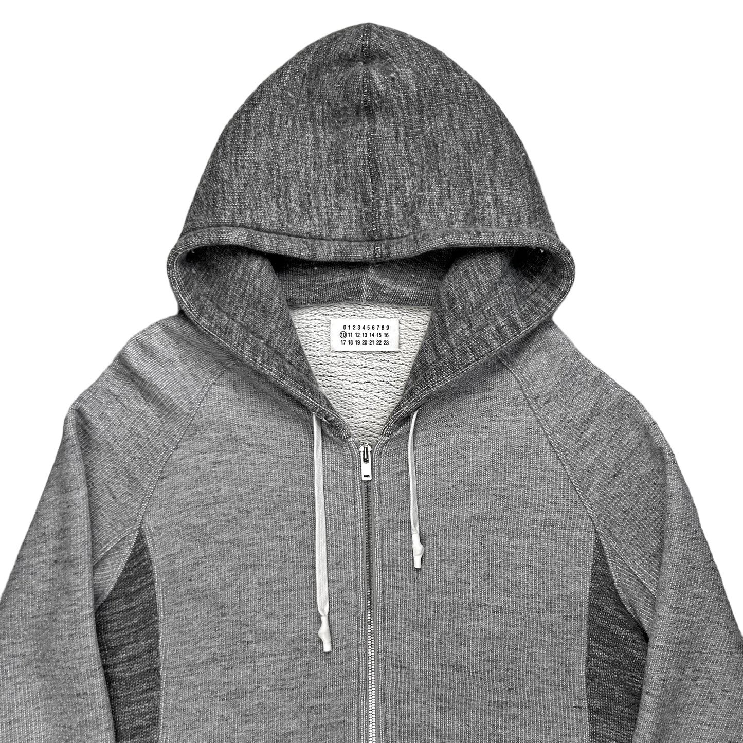 Maison Martin Margiela Contrasted Raglan Zip Hoodie - AW15