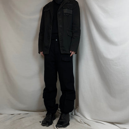 RAF by Raf Simons Parachute Cargo Wool Pants - AW09