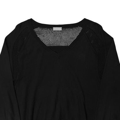 Dior Homme Perforated V-Neck Sweater - SS10