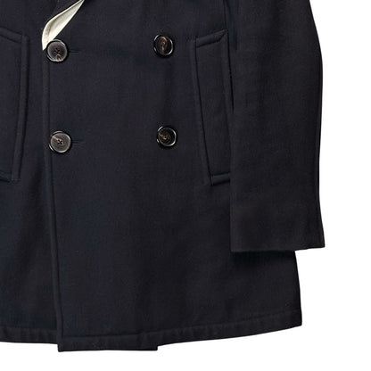 Jil Sander Contrast Collar Cashmere Coat - 90s