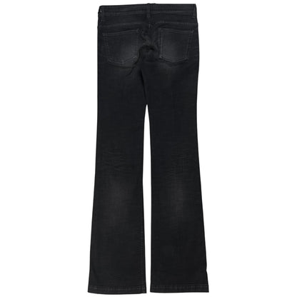 Gucci by Frida Giannini Flared Stud Leather Stap Jeans - AW13