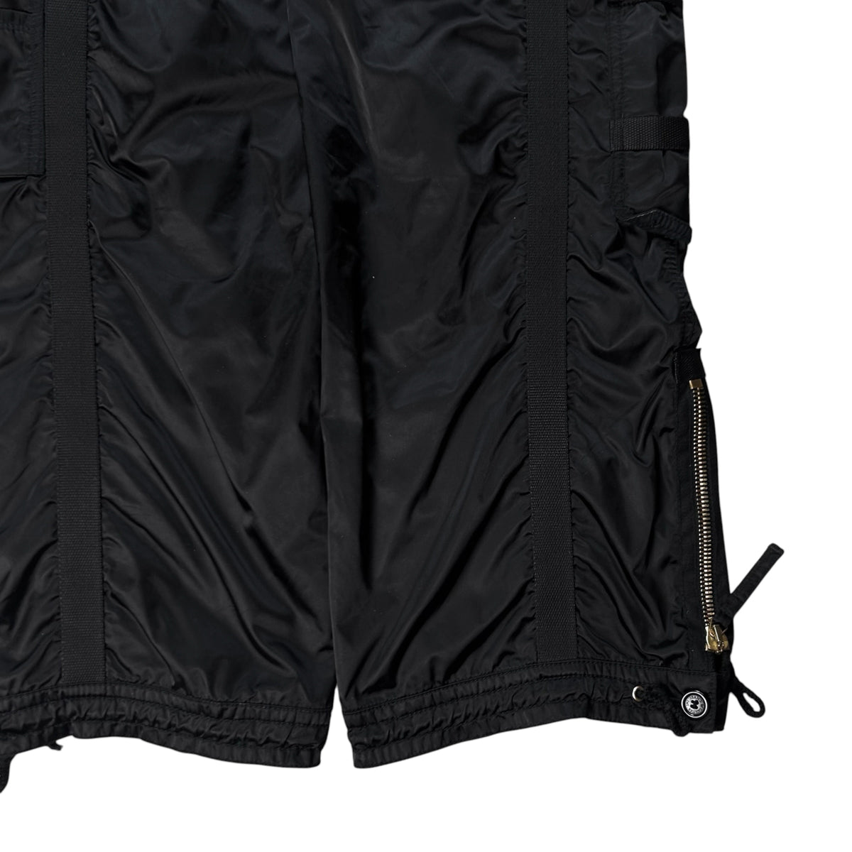 Jean Paul Gaultier Wide Parachute Bondage Nylon Pants - AW03