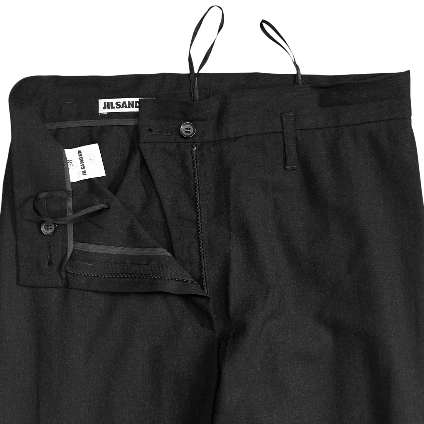 Jil Sander Flared String Waist Trousers