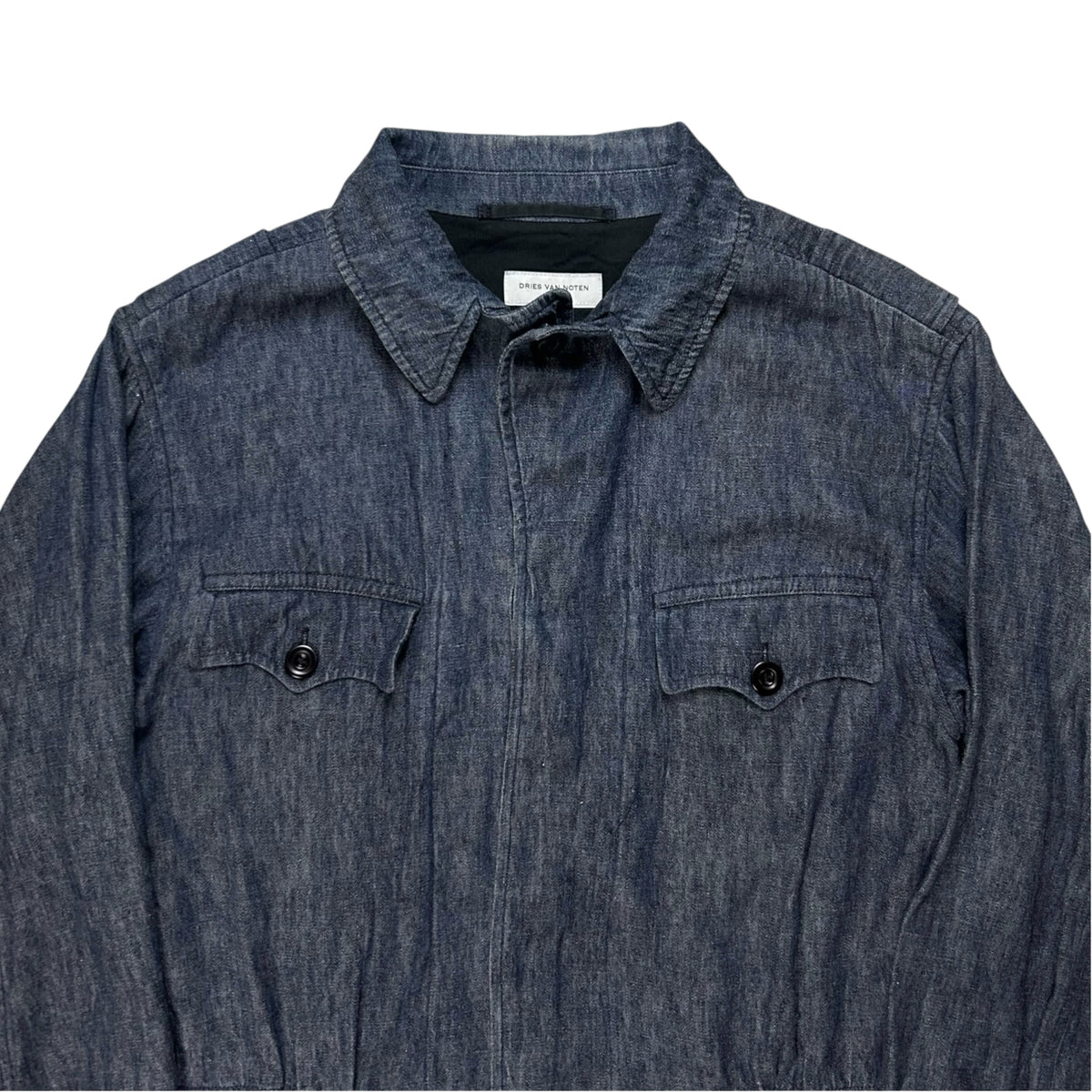 Dries Van Noten Denim Safari Jacket - SS17