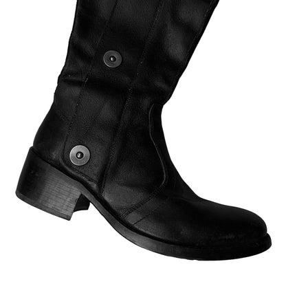 Dirk Bikkembergs Tall Snap Button Boots