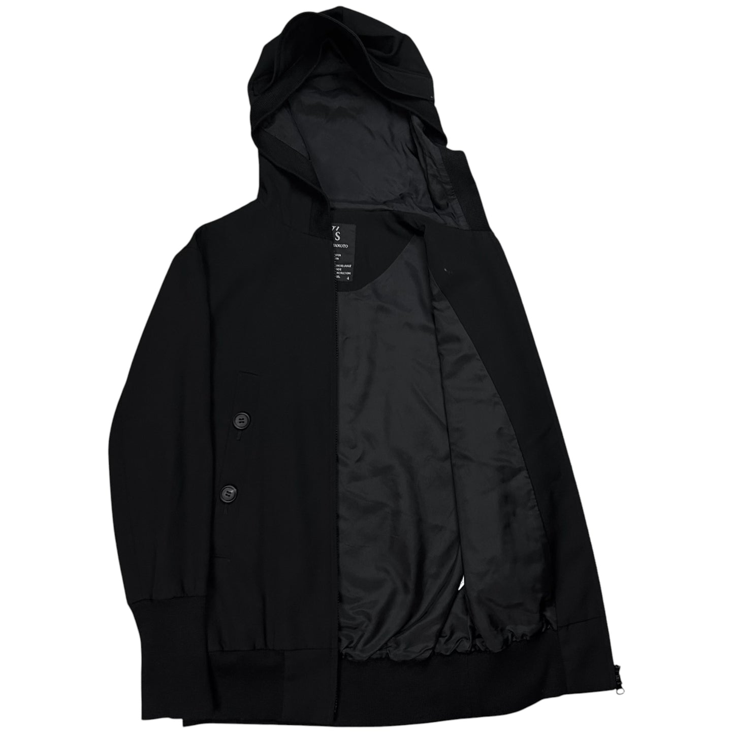 Y's by Yohji Yamamoto Peak Hood Jacket - AW99