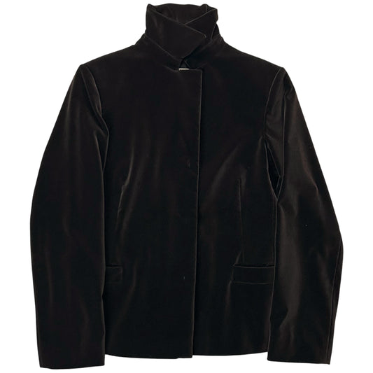 Jil Sander by Raf Simons Velour Snap Blazer - 00s