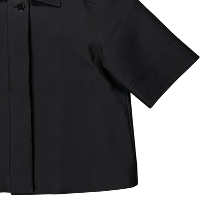 Jil Sander Cropped Silk Shirt Jacket - SS21