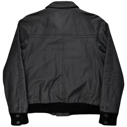 Dior Homme Waxed Military Cargo Jacket - AW06