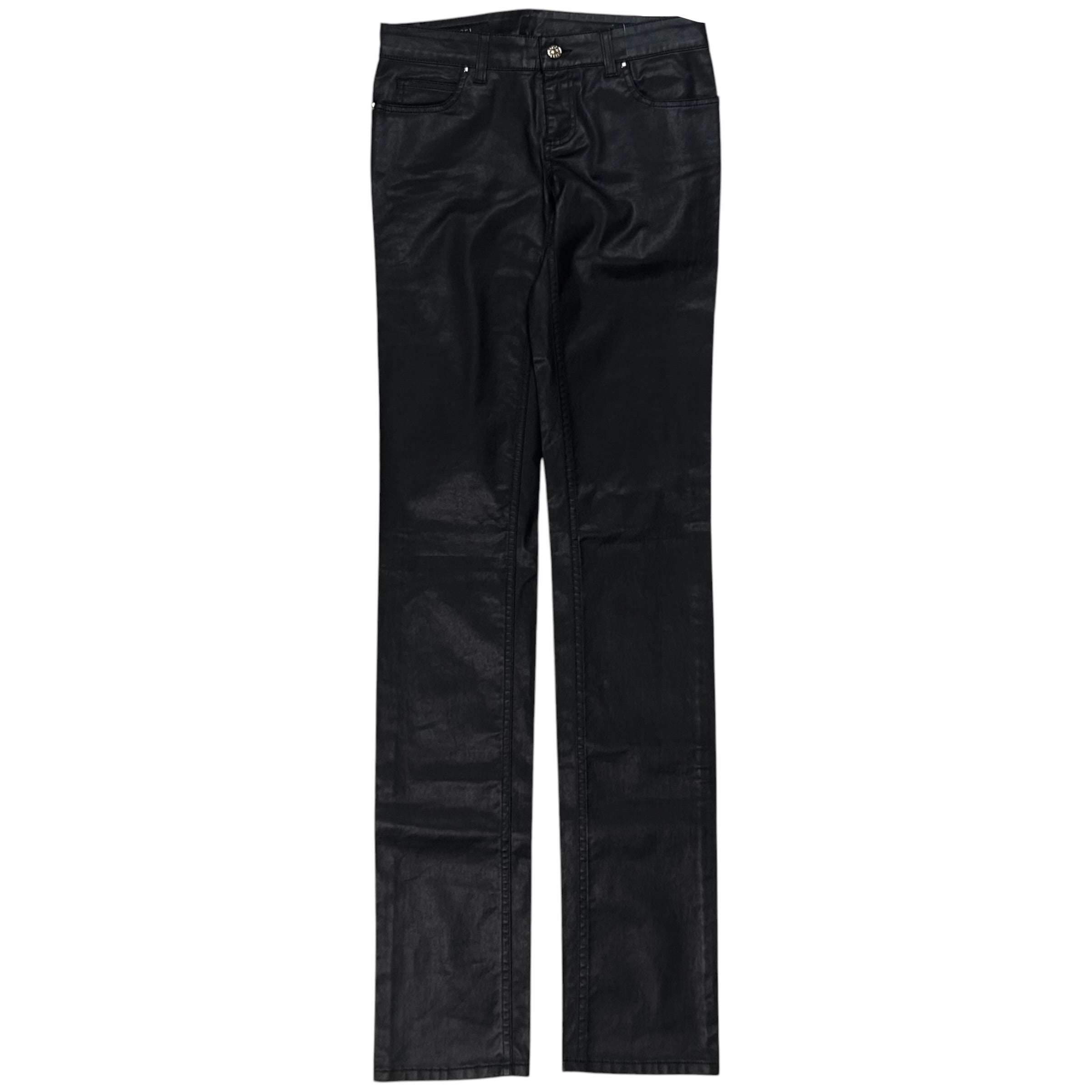 Gucci by Frida Giannini Studded Waxed Skinny Jeans - SS11