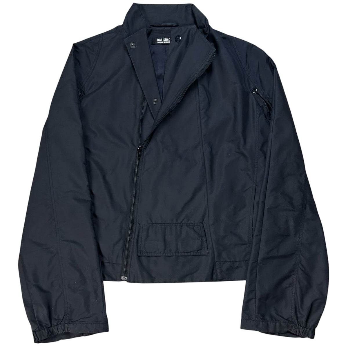 Raf Simons Asymmetric Multi Zip Bomber Jacket - SS08