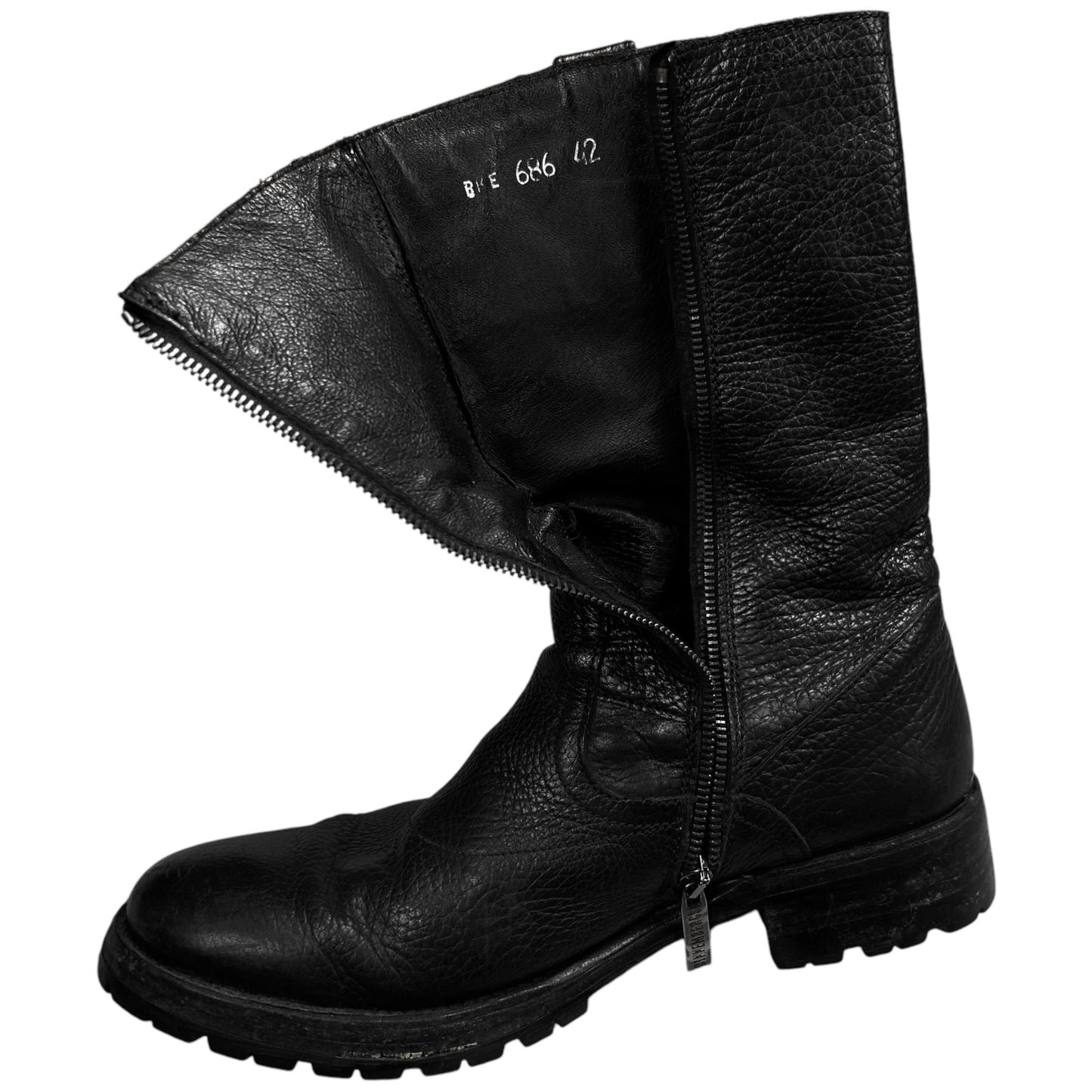 Dirk Bikkembergs Belted Military Zip Boots