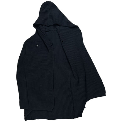 Rick Owens Sphinx Hooded Knit Cardigan - AW15