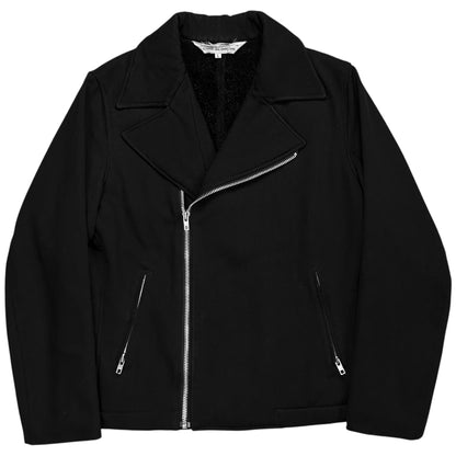 Comme des Garcons Sherpa Lined Wool Biker Jacket