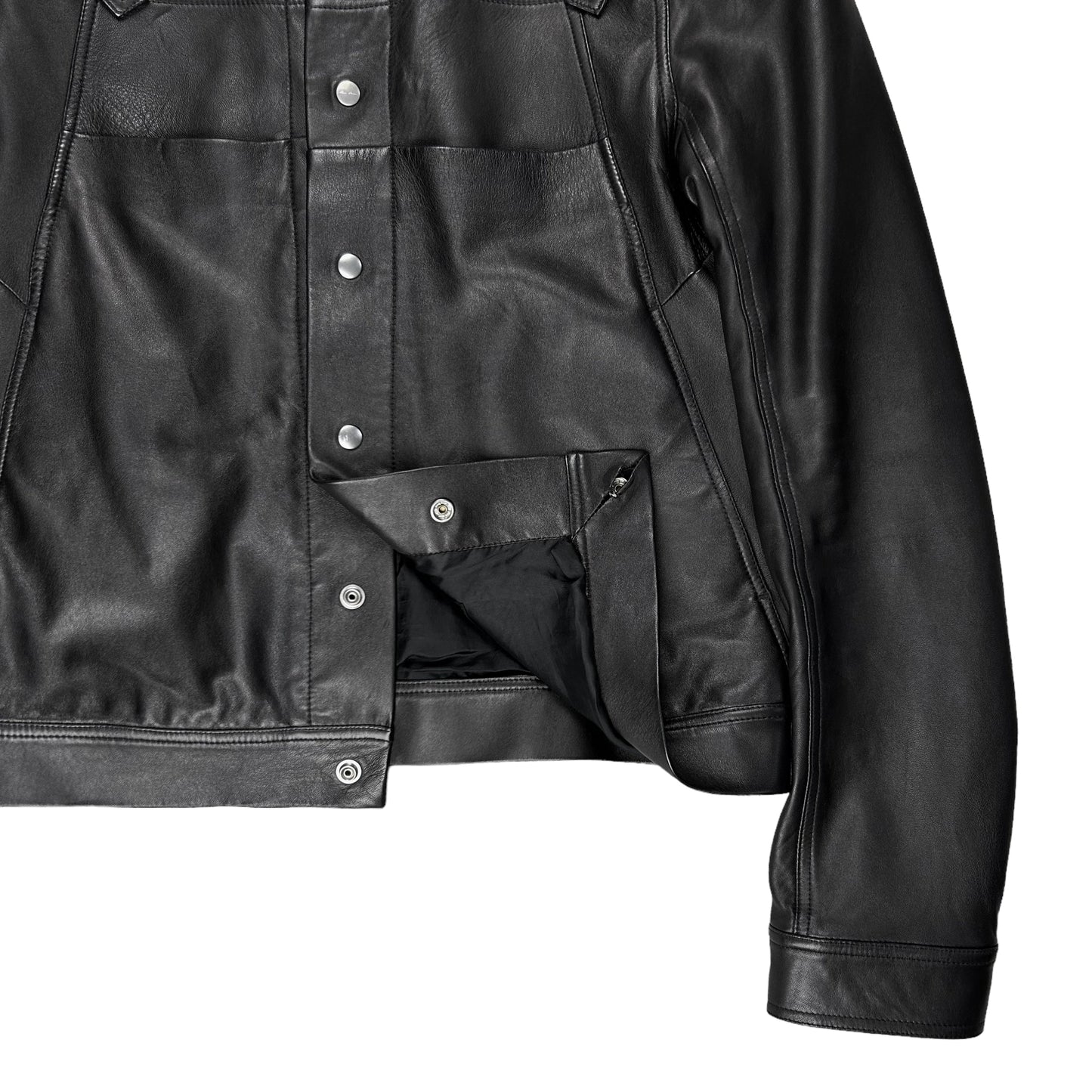 Rick Owens Babel Leather Jacket - SS20