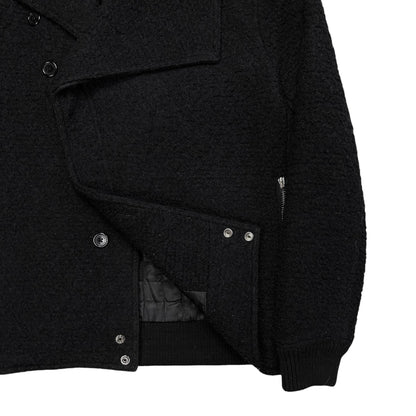 Dior Homme Asymmetric Drape Collar Mohair Jacket - AW09