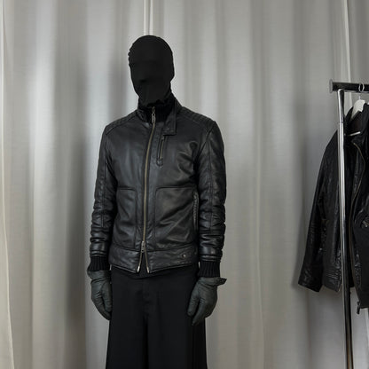 Dirk Bikkembergs Padded Moto Bomber Jacket