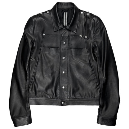 Rick Owens Babel Leather Jacket - SS20