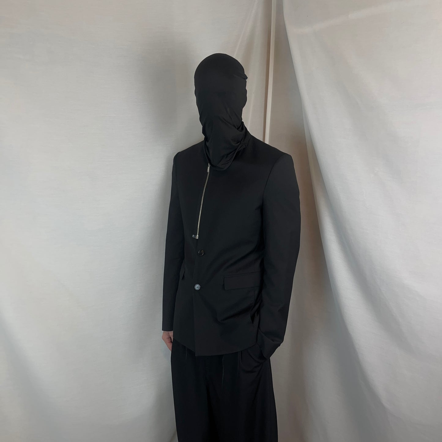 Kris Van Assche Zip Lapel Blazer - SS13