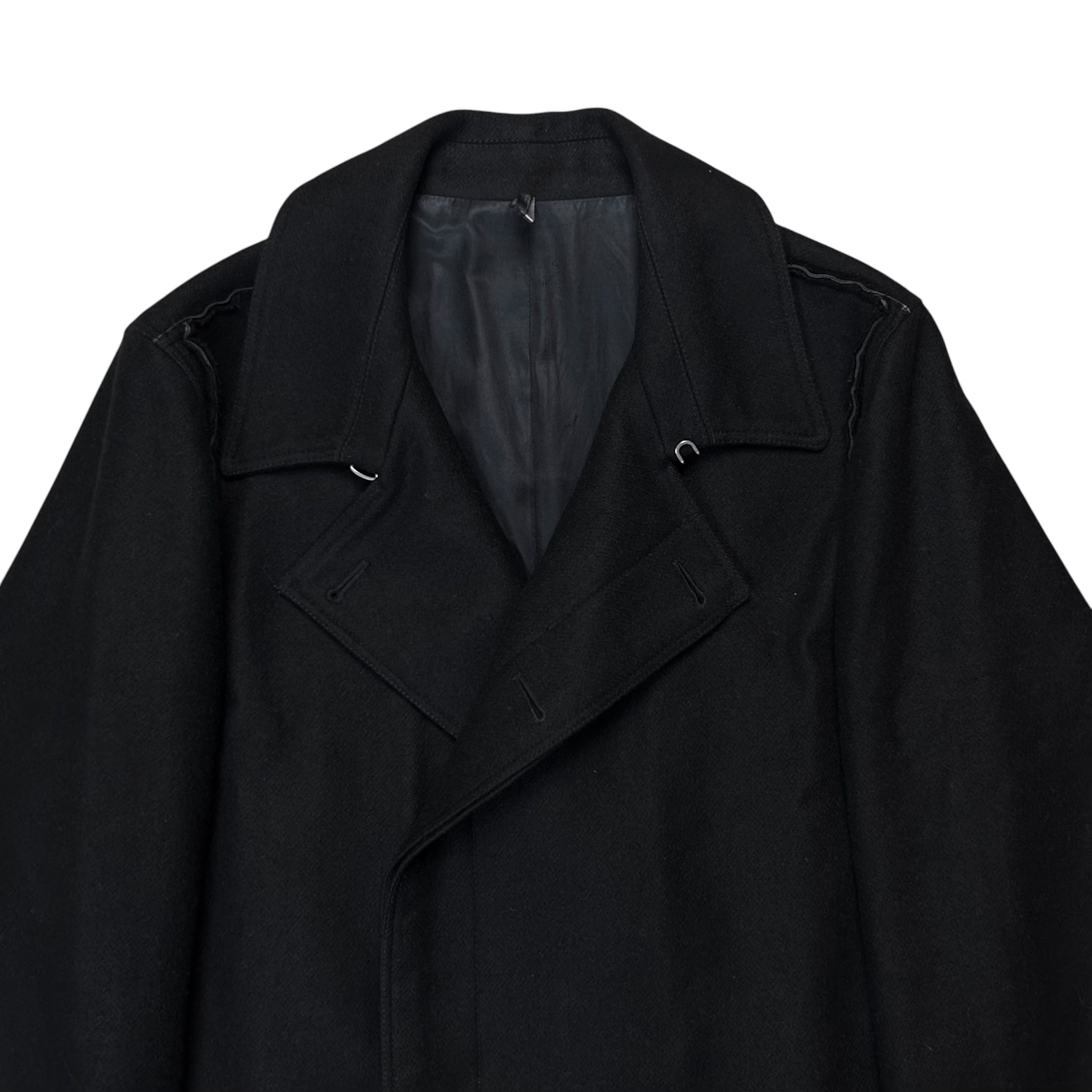 Dior Homme Exposed Seam Wool Coat - AW11 – Vertical Rags