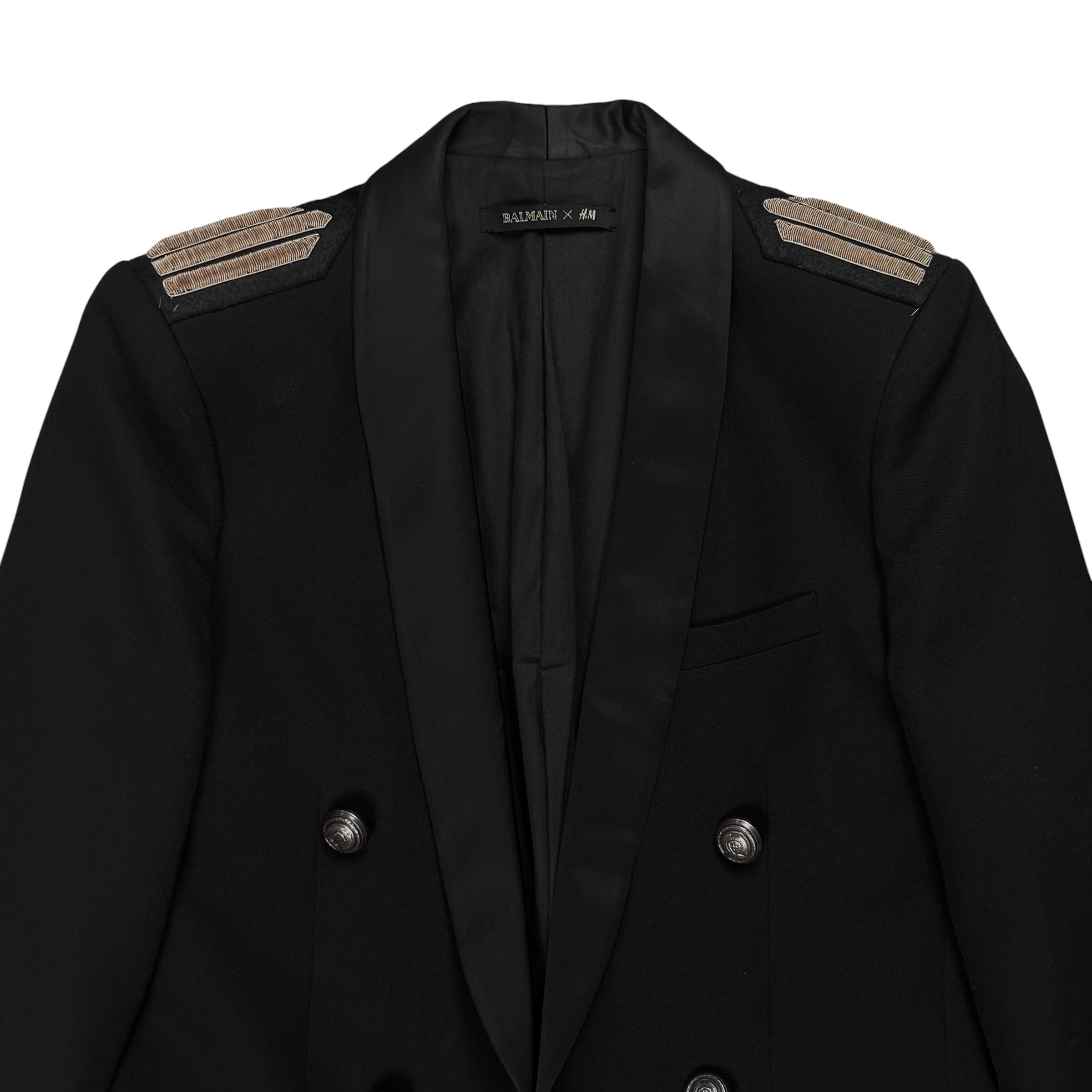Balmain x H&M Napoleon Blazer - AW15 – Vertical Rags