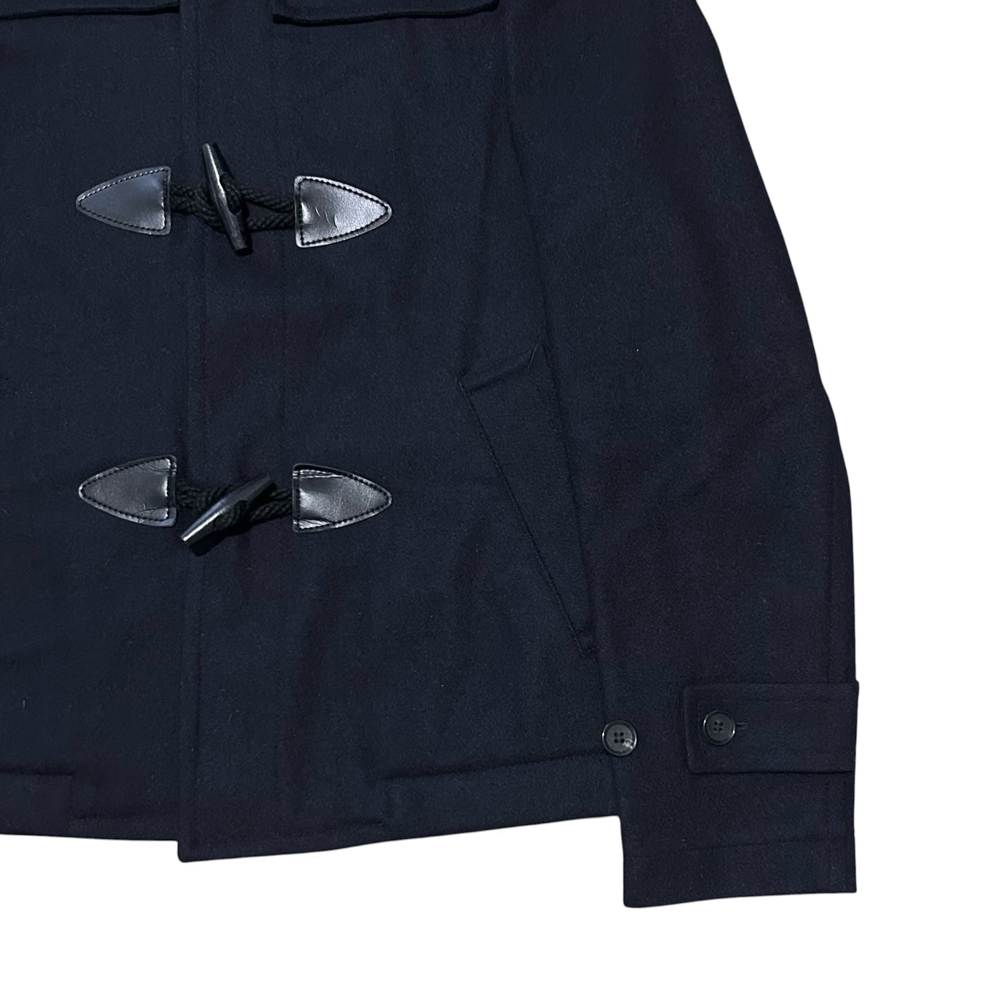 Comme des Garcons Shirt Hooded Duffle Wool Jacket - AW17