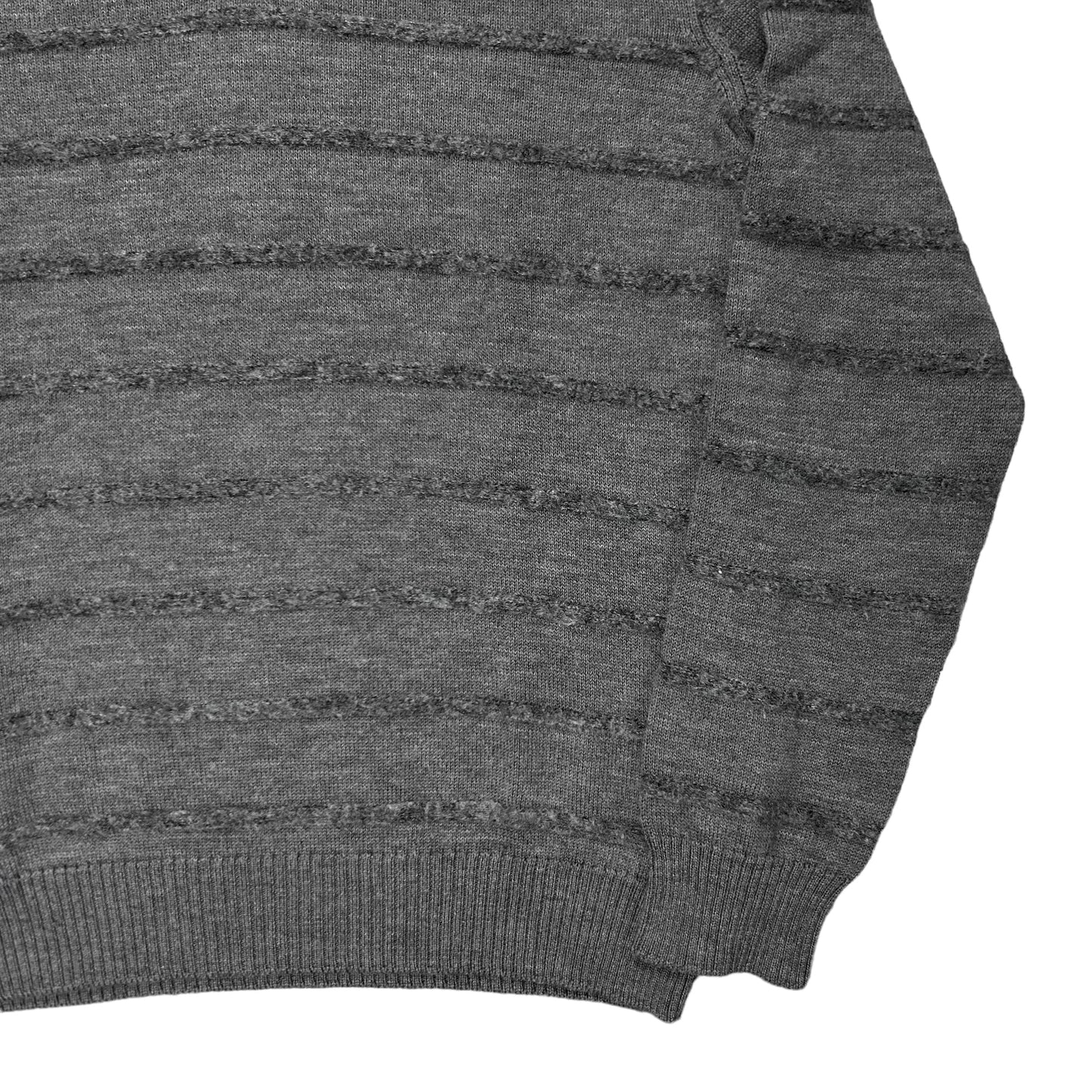 Maison Martin Margiela Mohair Striped V-Neck Sweater