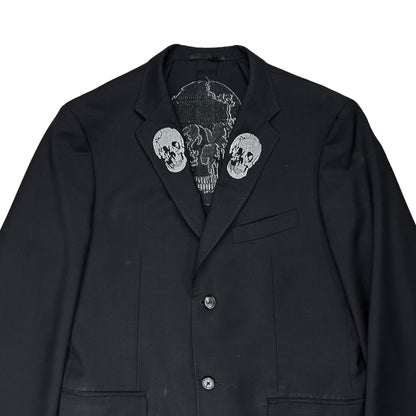 Jil Sander Skull Embroidered Blazer - SS10