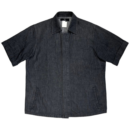 Y‘s By Yohji Yamamoto Short Snap Button Work Shirt