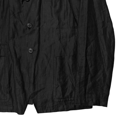 Dries Van Noten Overdyed Linen Blazer - 00s