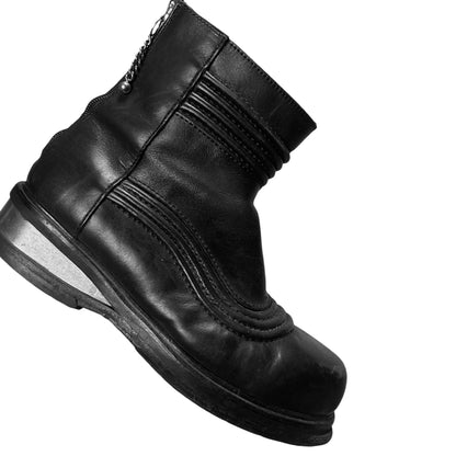 Dirk Bikkembergs Metal Heel Moto Boots - AW98