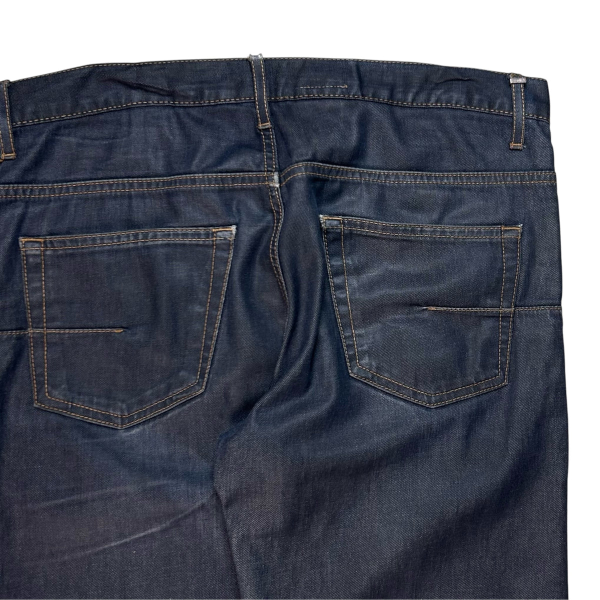 Dior Homme Waxed Raw Slim Jeans - AW08